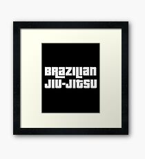 Brazilian Jiu Jitsu (BJJ) Framed Print