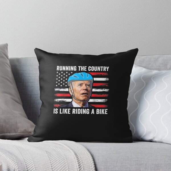 Item preview, Joe Biden falling off his bicycle Funny Biden Falls off Bike designed and sold by Lynette1241.