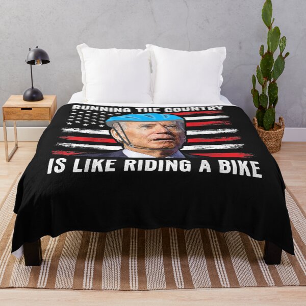 Item preview, Joe Biden falling off his bicycle Funny Biden Falls off Bike designed and sold by Lynette1241.