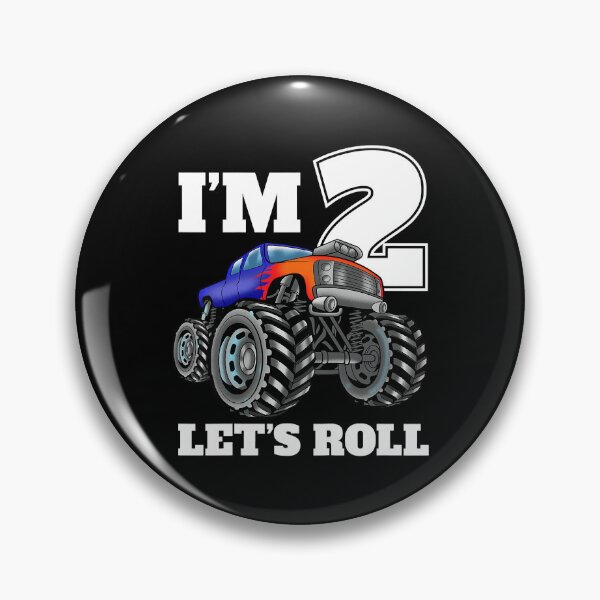 Item preview, I'm 2 Let's Roll Monster Truck 2nd Birthday Boy 2 Two Year Old designed and sold by MalloWilli.