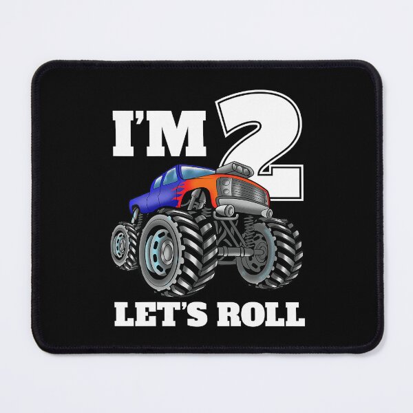 Item preview, I'm 2 Let's Roll Monster Truck 2nd Birthday Boy 2 Two Year Old designed and sold by MalloWilli.