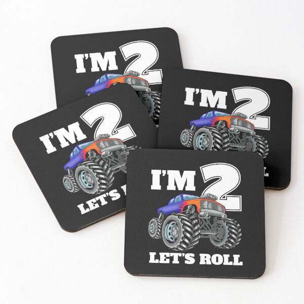 Item preview, I'm 2 Let's Roll Monster Truck 2nd Birthday Boy 2 Two Year Old designed and sold by MalloWilli.