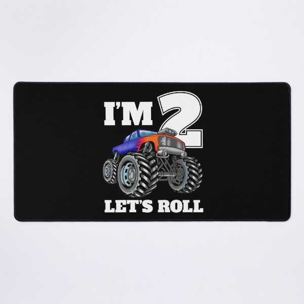 Item preview, I'm 2 Let's Roll Monster Truck 2nd Birthday Boy 2 Two Year Old designed and sold by MalloWilli.