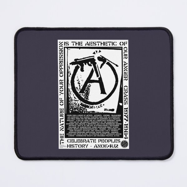 Item preview, Gold Crass anarchy and peace designed and sold by WeraMiller.