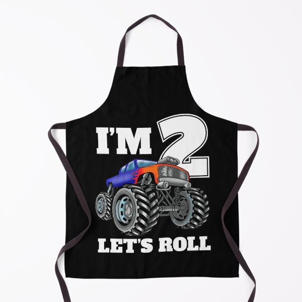 Item preview, I'm 2 Let's Roll Monster Truck 2nd Birthday Boy 2 Two Year Old designed and sold by MalloWilli.