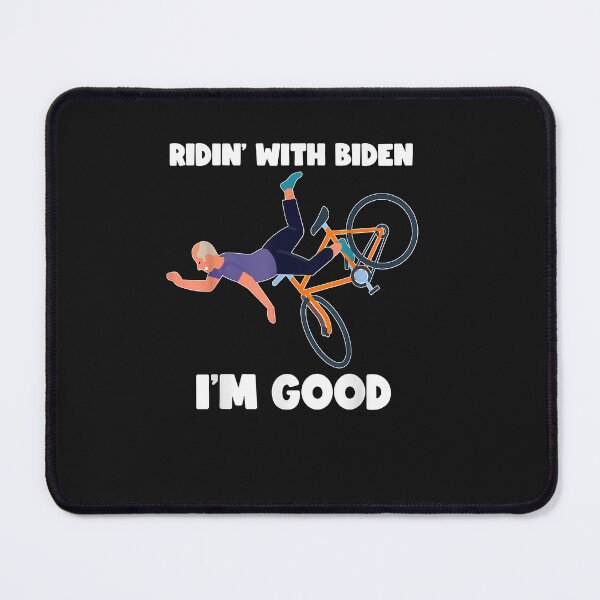 Item preview, Joe Biden falls off his bicycle Funny Biden Falls off Bike designed and sold by Lynette1241.