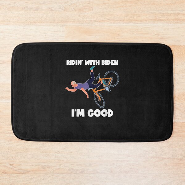 Item preview, Joe Biden falls off his bicycle Funny Biden Falls off Bike designed and sold by Lynette1241.