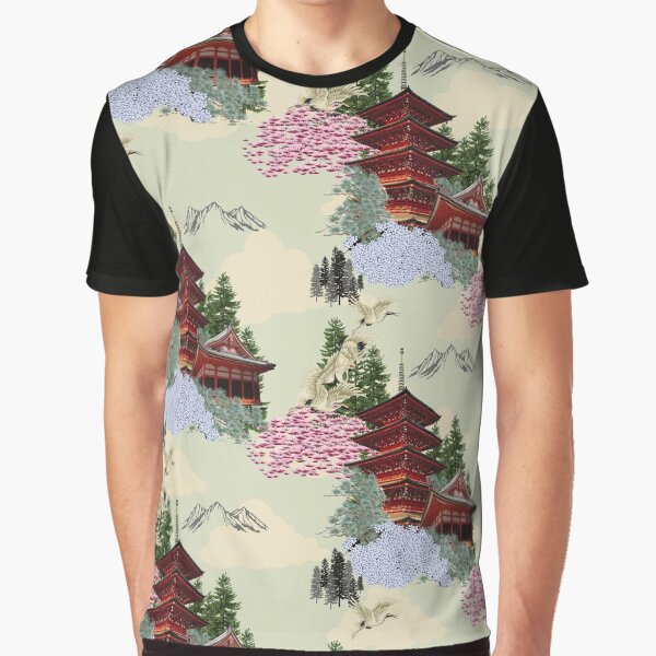 Firefly Pagoda Graphic T-Shirt