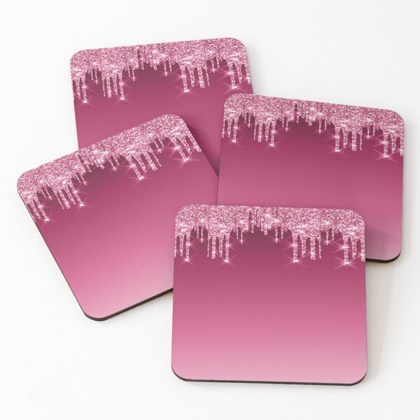 Item preview, Pink Glitter Dripping  designed and sold by TrendyGlitter.