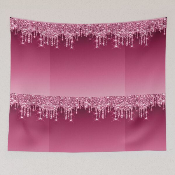 Item preview, Pink Glitter Dripping  designed and sold by TrendyGlitter.