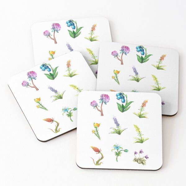 Artikelvorschau, botw Blumen Kunstdruck entworfen und verkauft von HuangFengg.