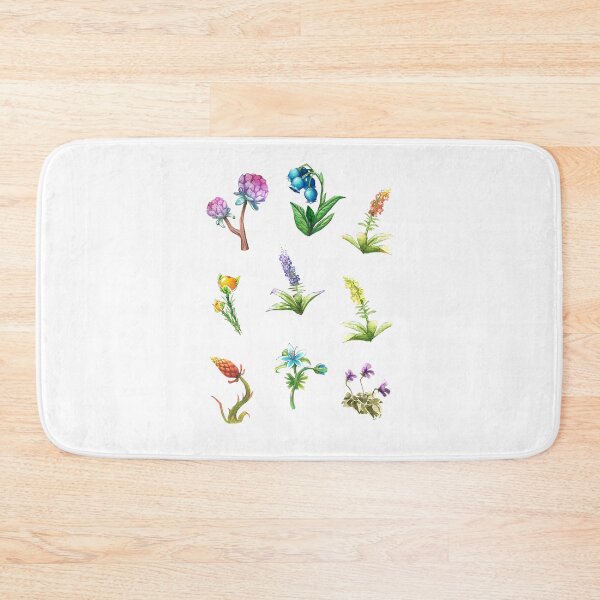Item preview, botw flowers art print designed and sold by HuangFengg.