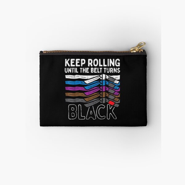 Item preview, Keep Rolling Until Belt Turns Black Jiu Jitsu BJJ Sport Gift designed and sold by eggenbergdi.