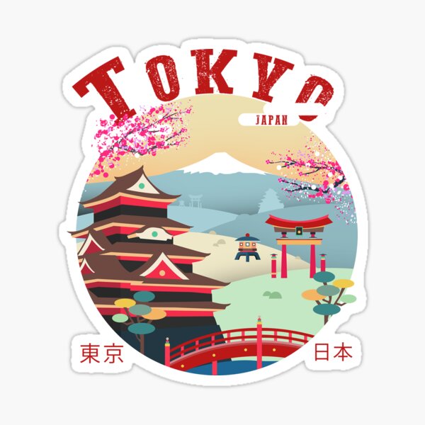 Tokyo,JAPAN Sticker