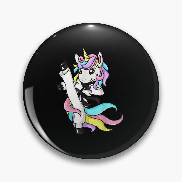 Item preview, Unicorn Karate Girl Taekwondo Jiu Jitsu MMA BJJ designed and sold by eggenbergdi.