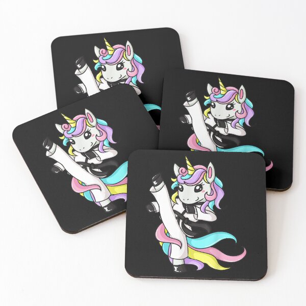 Item preview, Unicorn Karate Girl Taekwondo Jiu Jitsu MMA BJJ designed and sold by eggenbergdi.