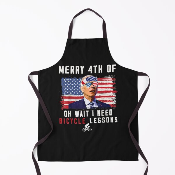 Item preview, Merry 4th of July Biden Bike Bicycle falls Off funny designed and sold by Lynette1241.