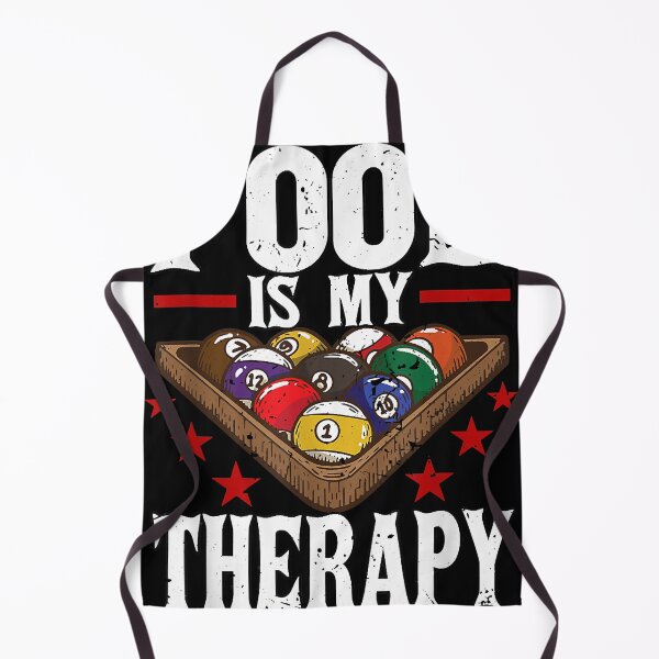 Item preview, Mens Pool Is My Therapy Billiards Player Snooker  designed and sold by LusterKaeloni19.