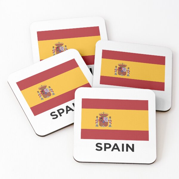 Item preview, Spain Flag With Text (On White) designed and sold by STUDIO-72.
