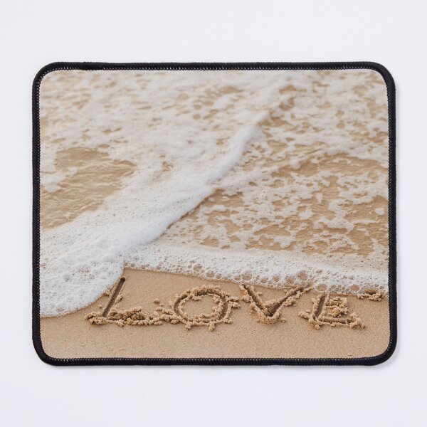 Item preview, LOVE,written on the beach, with tide coming in designed and sold by ydsdesigns.