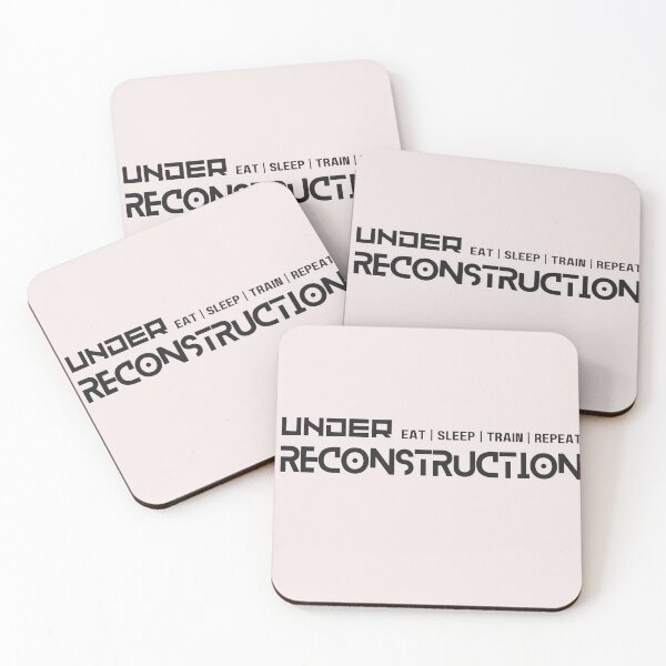 Item preview, Under reconstruction fitness gym and motivation tshirt v2 designed and sold by azghari.