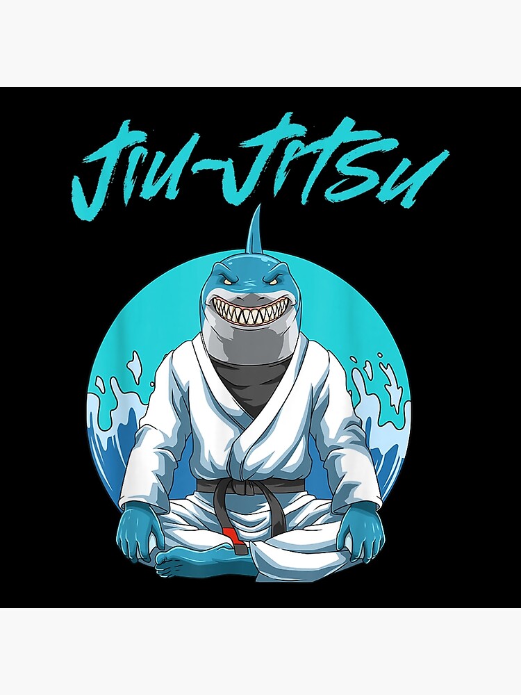 ground-shark-brazilian-jiu-jitsu-and-bjj-gift-art-board-print-for-sale-by-eggenbergdi-redbubble