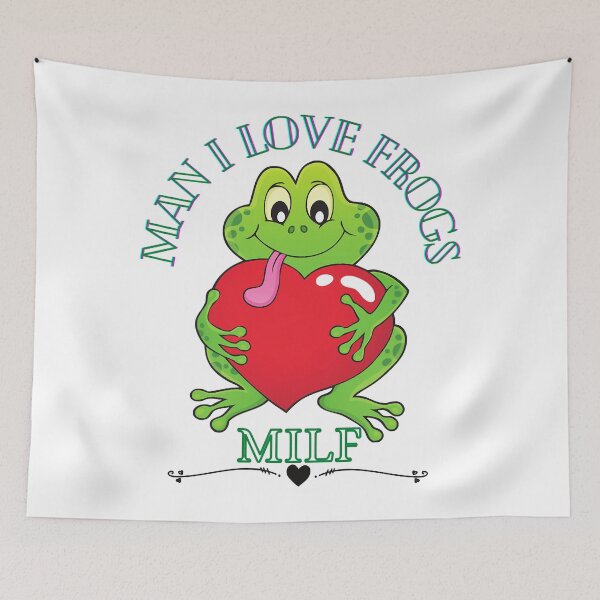Item preview, MILF Man I Love Frogs!! Sticker Sticker designed and sold by HuangFengg.