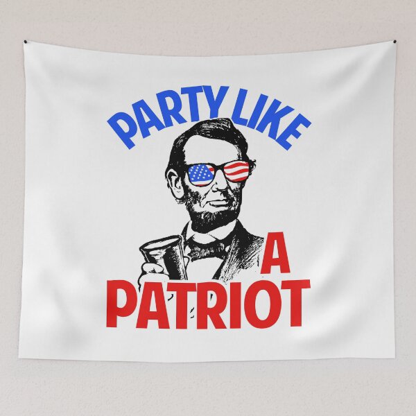 Item preview, Party Like A Patriot designed and sold by Yipptee Shirts.