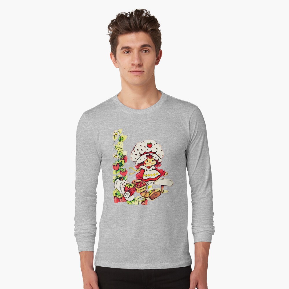 strawberry shortcake and rainbow brite shirt