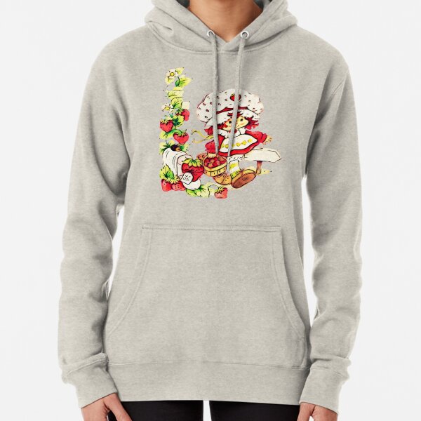 Strawberry Shortcake, strawberry classic 80s cartoon Pullover Hoodie