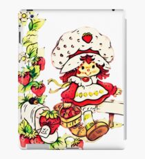Strawberry Shortcake, strawberry classic 80s cartoon iPad Case/Skin