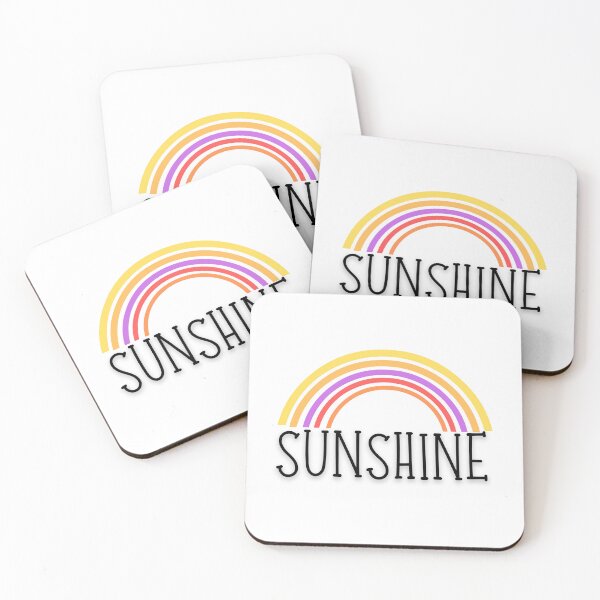 Item preview, SUNSHINE Vintage Rainbow Classic T-Shirt designed and sold by crazysDesign.