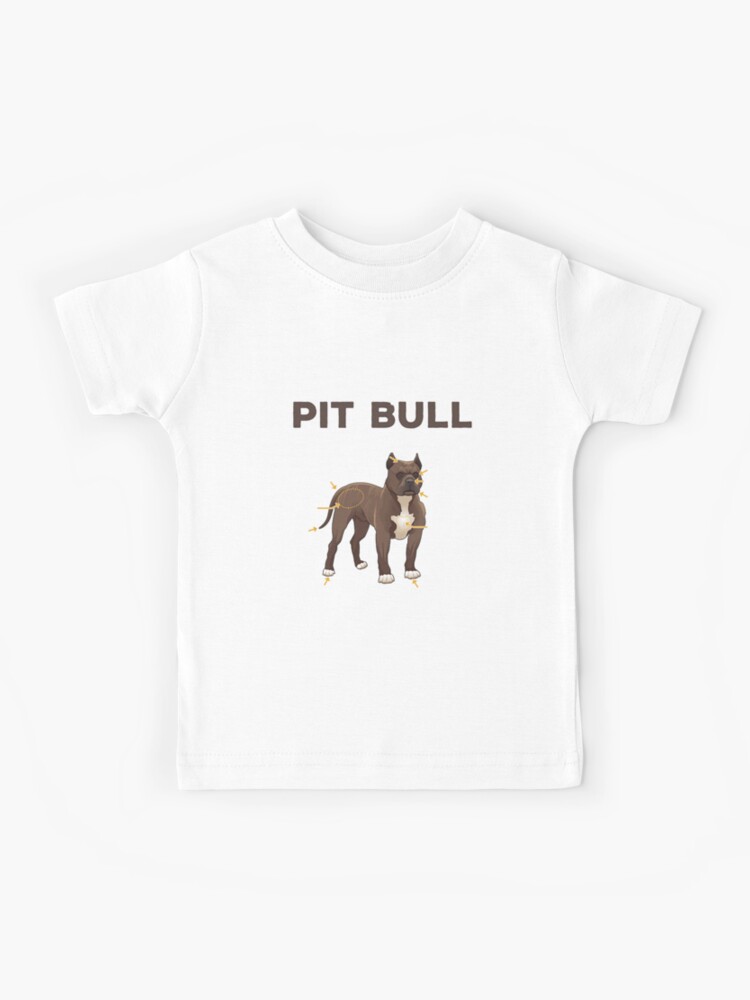 The Anatomy of a Pitbull Shirt Pitbull Pitbull Tee American 
