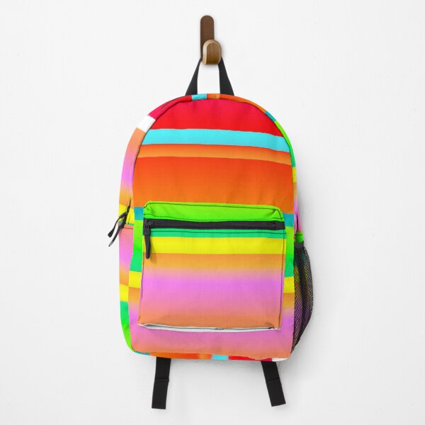 Item preview, Bright summer color palette striped (summer style) designed and sold by lausn.