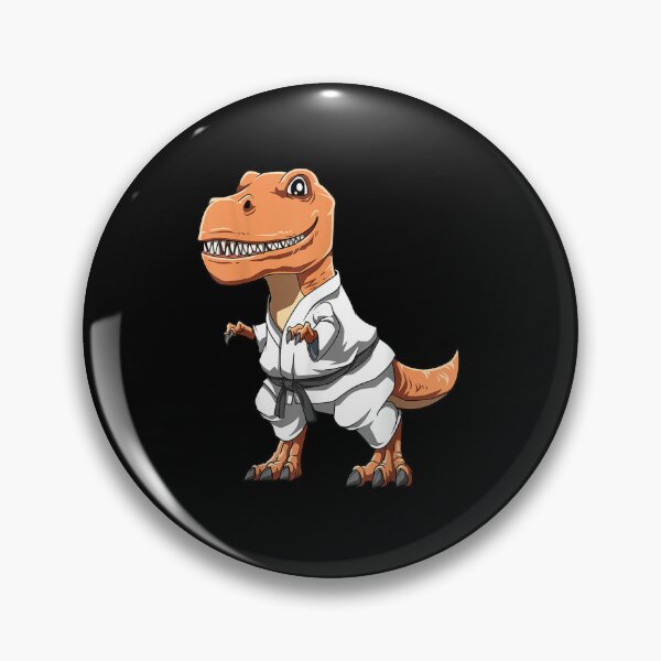 Item preview, Jiu Jitsu Dinosaur Karate T-Rex Martial Arts Dino Taekwondo designed and sold by eggenbergdi.