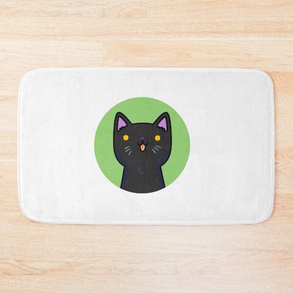 Item preview, Kawaii Black Cat designed and sold by kawaiilife.