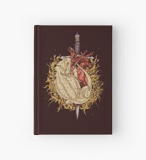 Vergoldeter Drache Notizbuch