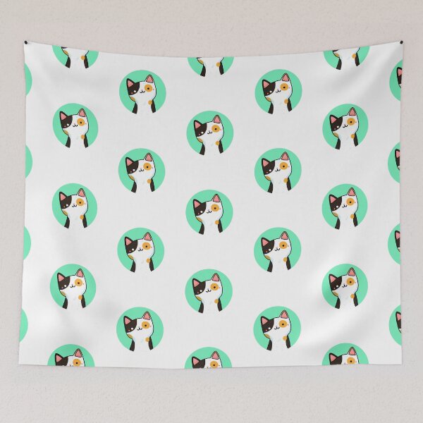 Item preview, Kawaii Calico Cat designed and sold by kawaiilife.