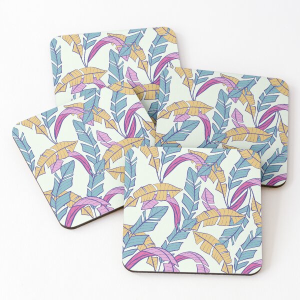 Item preview, Banana Leaves Pattern designed and sold by GraphicsClub.