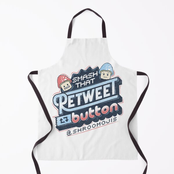 Item preview, Shroomojis – Smash That Retweet Button designed and sold by Jannuande.