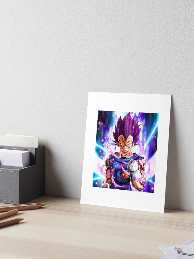 ultra ego vegeta Canvas Print by mikelaurydraw