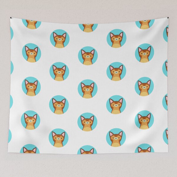 Item preview, Kawaii Abyssinian Cat designed and sold by kawaiilife.