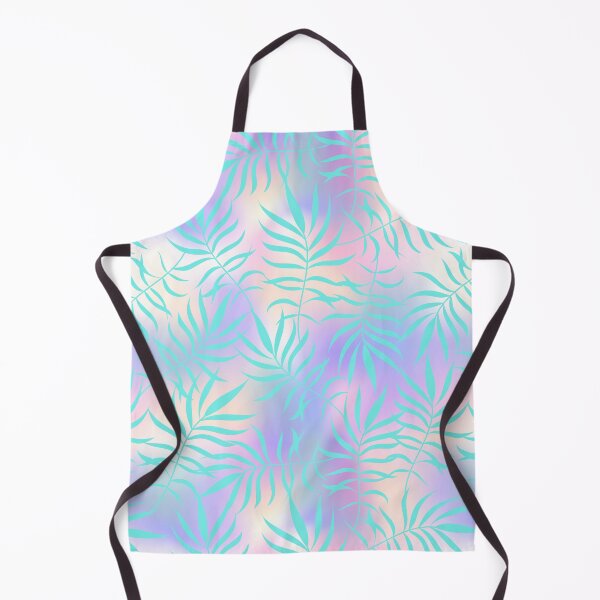 Item preview, Summer Pink Green Leaves Pattern Beach Vibes designed and sold by UniQueensShop.
