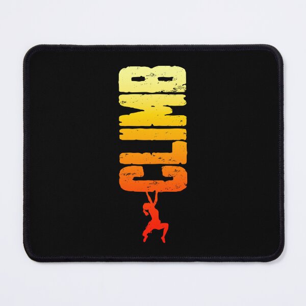 Item preview, Climb Rock Climbing Bouldering Vintage Vertical Climber Girl designed and sold by GrandeDuc.