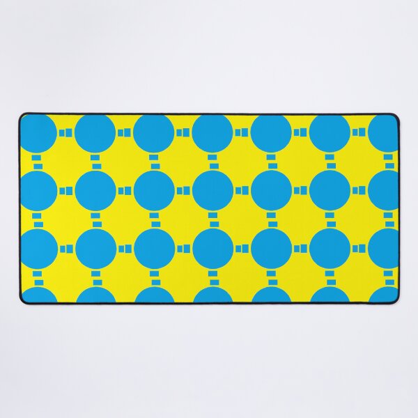 Item preview, Yellow-Blue Pattern 2 designed and sold by myDigitalArt.