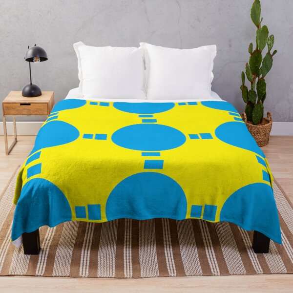 Item preview, Patrón amarillo-azul 2 designed and sold by myDigitalArt.