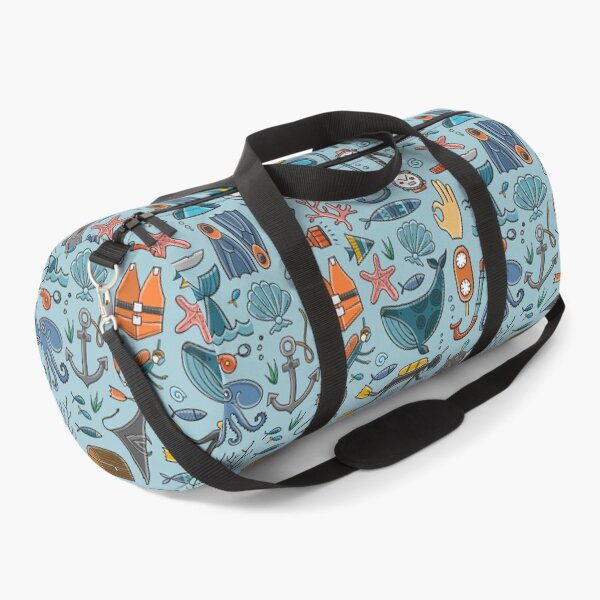 Item preview, Scuba Diving. Underwater activity. Summer vacation concept, marine. Diving equipment, hand drawing style. designed and sold by Kudryashka.