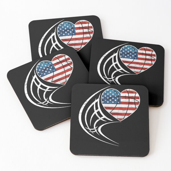 Item preview, American Patriotic Basketball 4th Of July US Flag Men Boys designed and sold by ElizabethWyland.