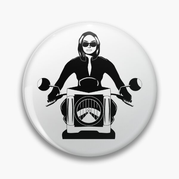 Item preview, Biker Woman Motorcycle Bike Lady Mom Mama Mother designed and sold by rused.