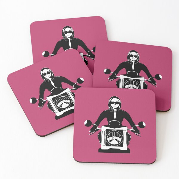 Item preview, Biker Woman Motorcycle Bike Lady Mom Mama Mother designed and sold by rused.